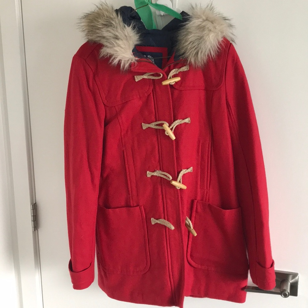 American Eagle wool blend coat